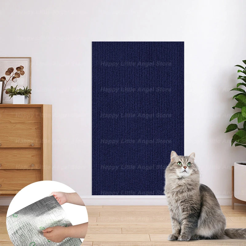 Cat Scratch Mat – Self-Adhesive, Trimmable Furniture Protector