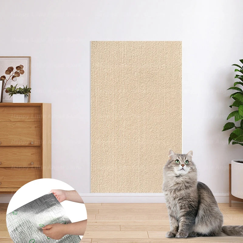 Cat Scratch Mat – Self-Adhesive, Trimmable Furniture Protector