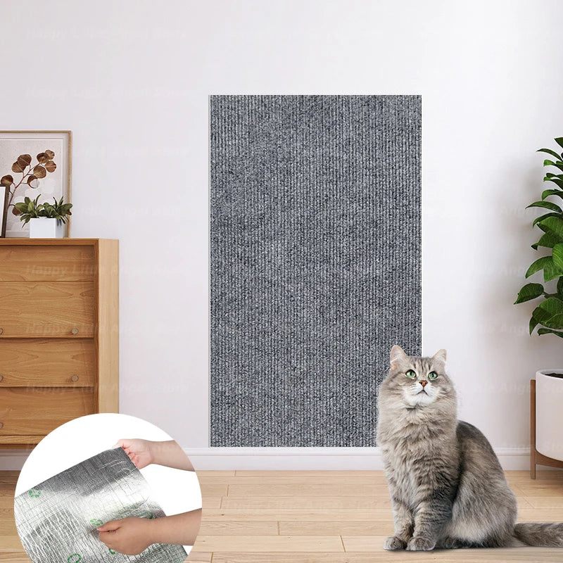Cat Scratch Mat – Self-Adhesive, Trimmable Furniture Protector