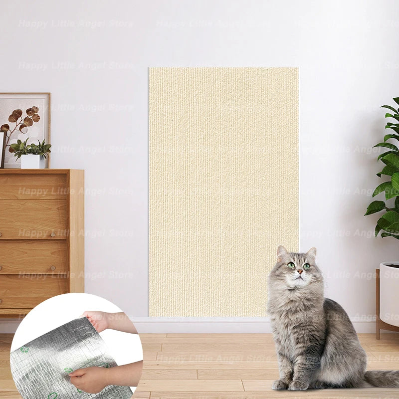 Cat Scratch Mat – Self-Adhesive, Trimmable Furniture Protector